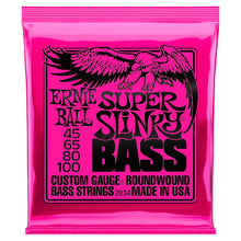 Ernie Ball Super Slinky Nickel Wound Bass Strings (45-100)
