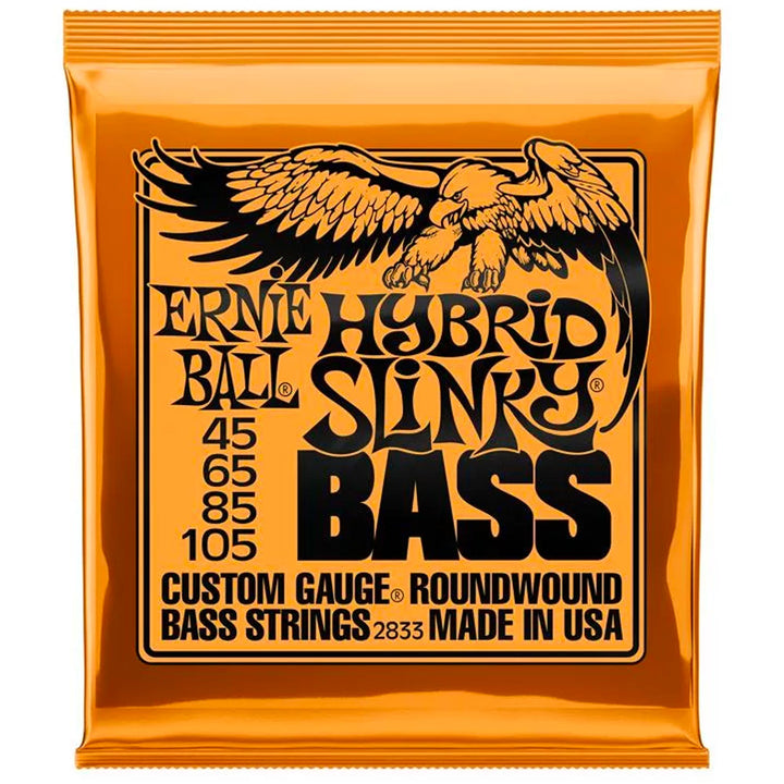 Ernie Ball Hybrid Slinky Nickel Wound Bass Strings (45-105)