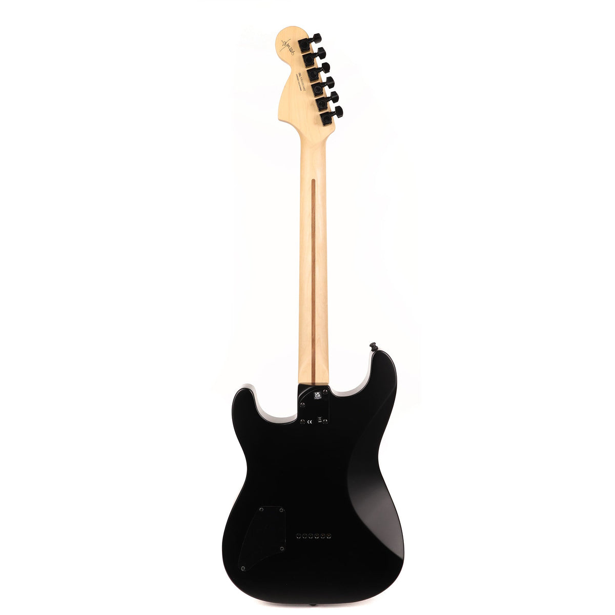 Fender Artist Series Jim Root Stratocaster Electric Guitar Flat Black — 3