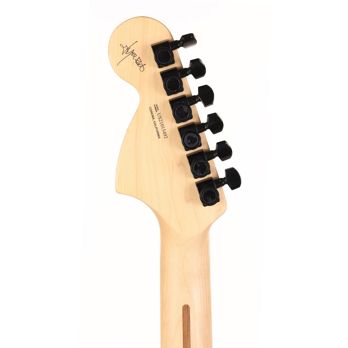 Fender Artist Series Jim Root Stratocaster Electric Guitar Flat Black — 5