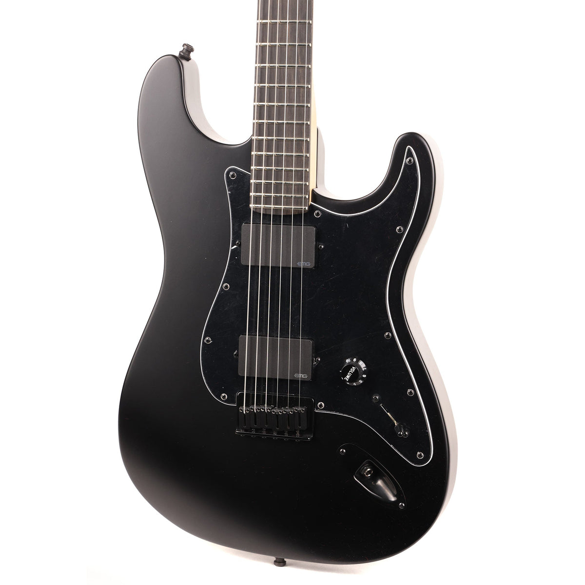 Fender Artist Series Jim Root Stratocaster Electric Guitar Flat Black — 7