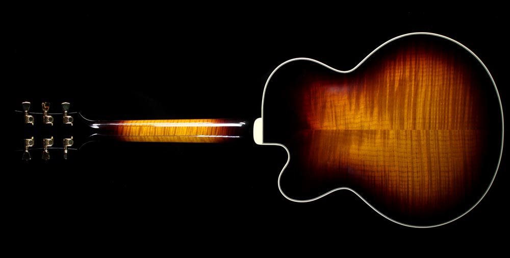 Used Gibson Custom Shop Lee Ritenour L5 Electric Guitar Antique Sunburst — 3