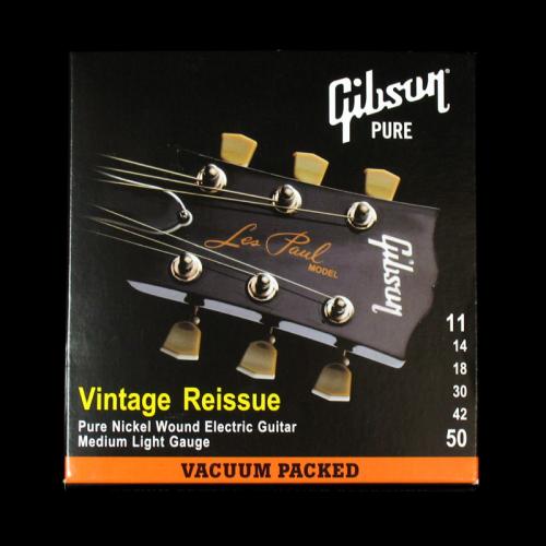 Gibson Vintage Reissue Nickel Wound Electric Strings (Medium Light 11-50)