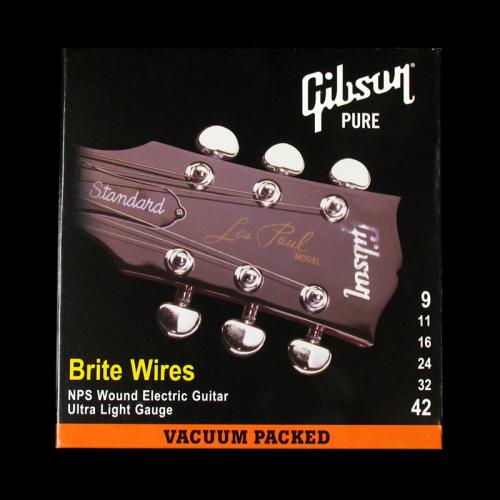 Gibson Brite Wires Electric Strings (Ultra Light 9-42)