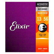 Elixir Polyweb Acoustic Strings (Medium 13-56)