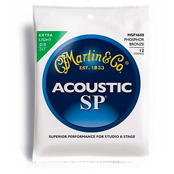 Martin SP Phosphor Bronze Acoustic 12-Strings (Extra Light 10-47)