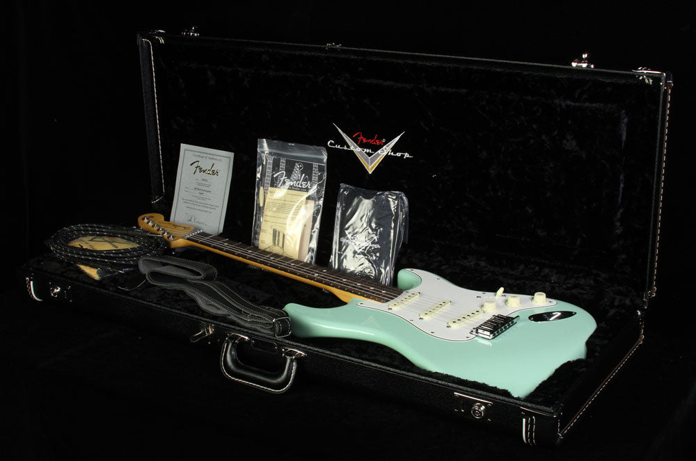 Fender Custom Shop Todd Krause Masterbuilt Jeff Beck Signature Stratocaster Electric Guitar Surf Green — 4