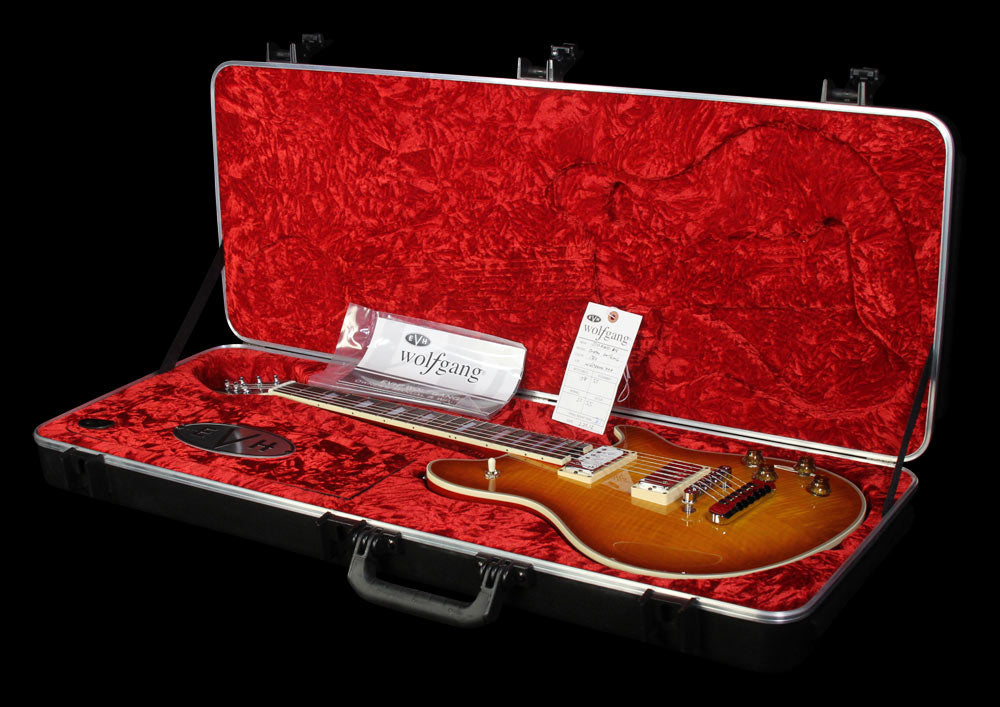 Used EVH Wolfgang USA Custom Electric Guitar Cherryburst — 4