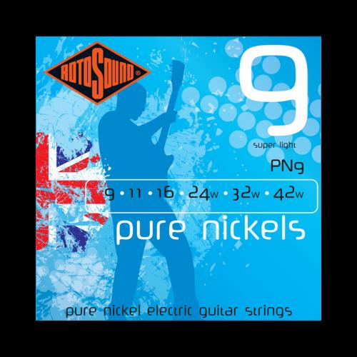 Rotosound PN9 Pure Nickels Electric Strings (9-42)