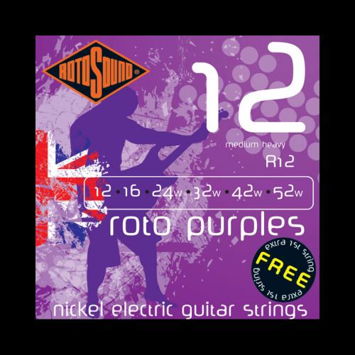 Rotosound R12 Roto Purples Electric Strings (12-52)