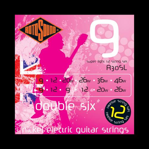Rotosound R30SL 12-String Electric Strings (9-46)