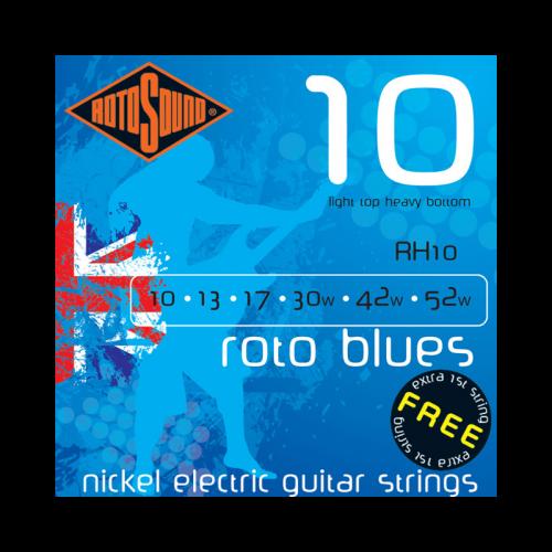 Rotosound RH10 Roto Blues Electric Strings (10-52)