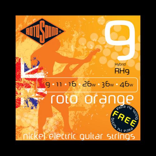 Rotosound RH9 Roto Orange Electric Strings (9-46)