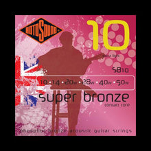 Rotosound SB10 Super Bronze Acoustic Strings (10-50)