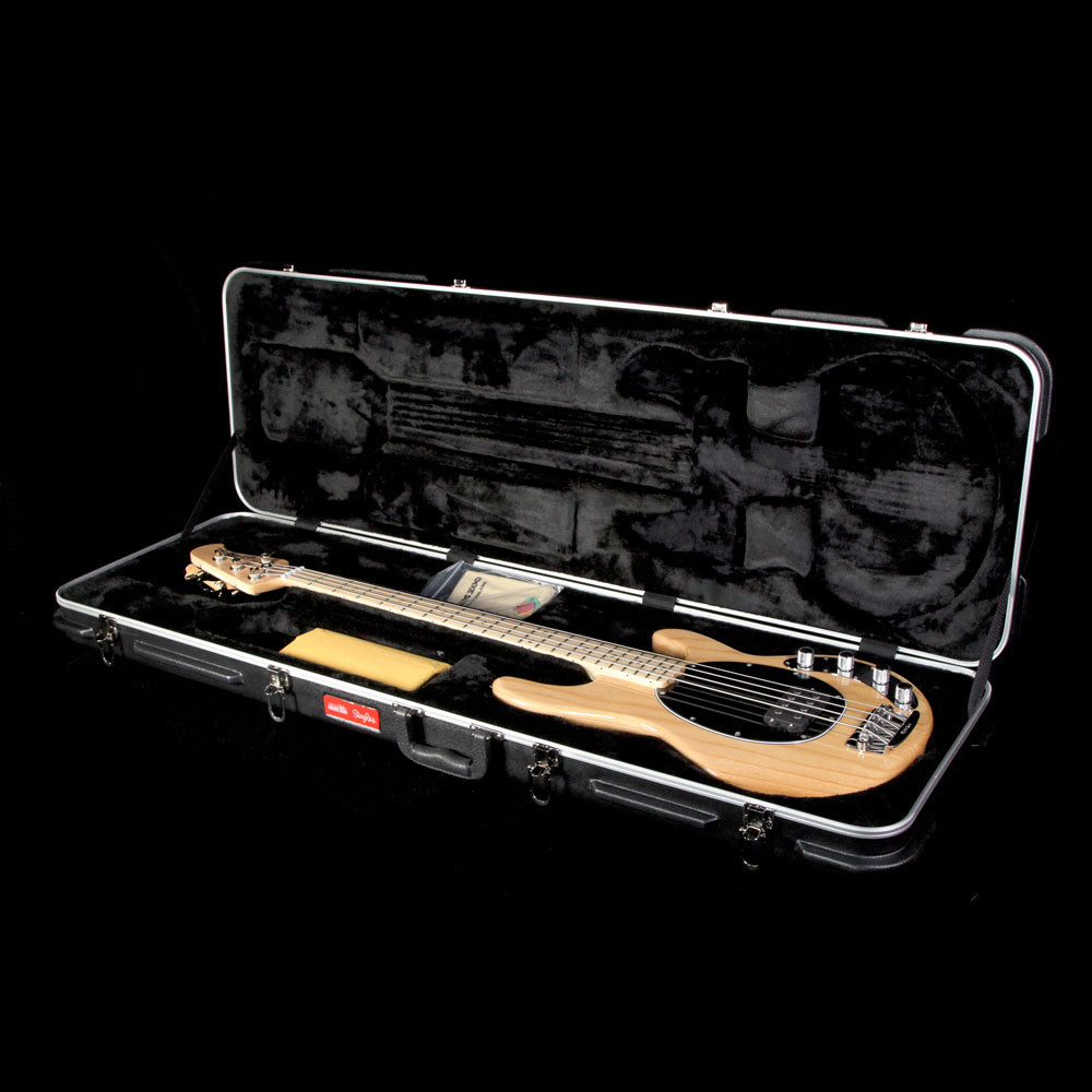 Ernie Ball Music Man StingRay Bass Electric Bass Guitar Natural — 5