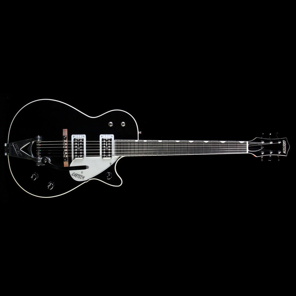 Gretsch G6128T-TVP Power Jet with Bigsby Electric Guitar Black — 2
