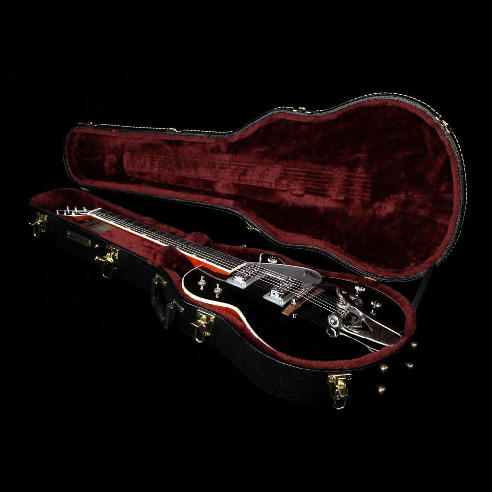 Gretsch G6128T-TVP Power Jet with Bigsby Electric Guitar Black — 5