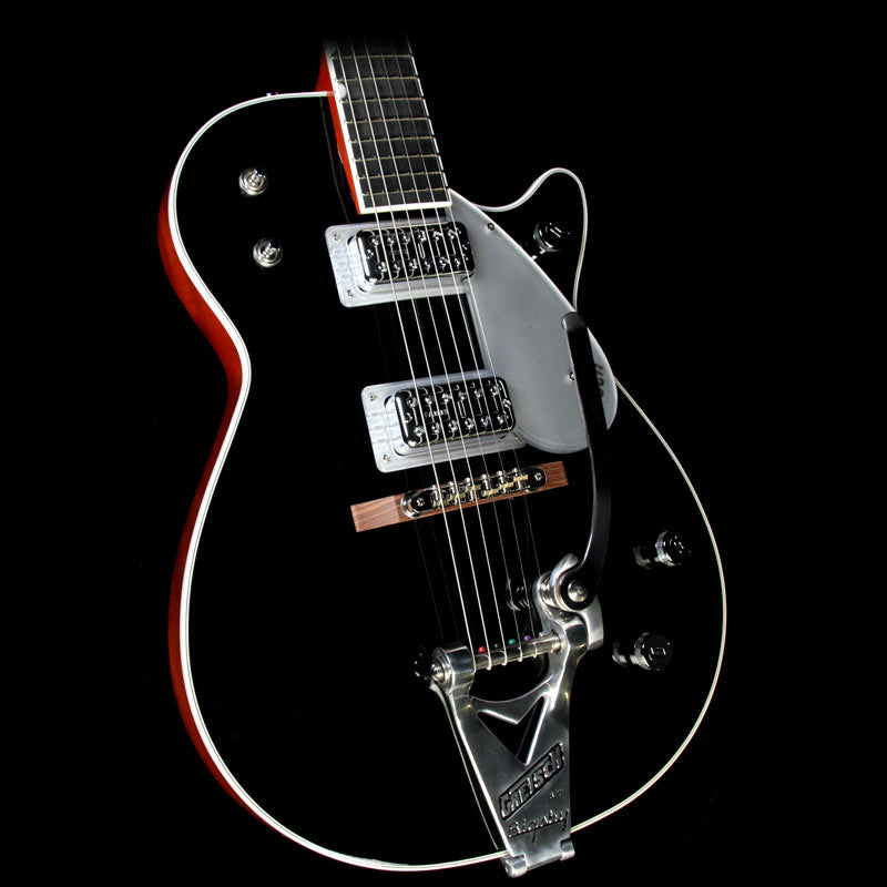Gretsch G6128T-TVP Power Jet with Bigsby Electric Guitar Black — 1