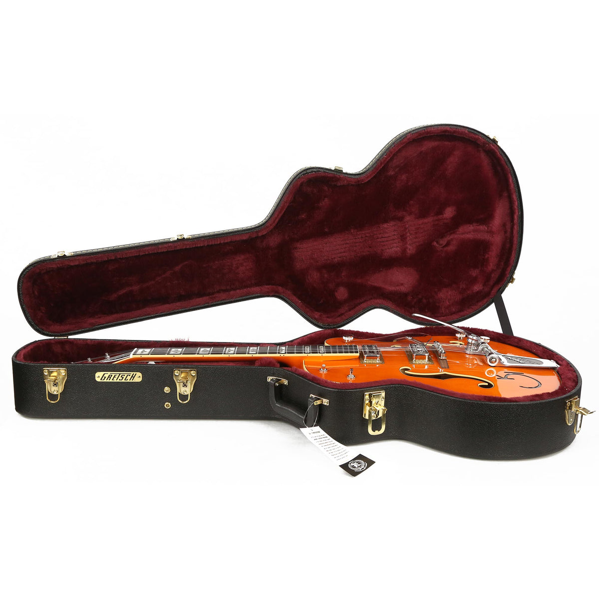 Gretsch G6120RHH Reverend Horton Heat Orange Lacquer — 8