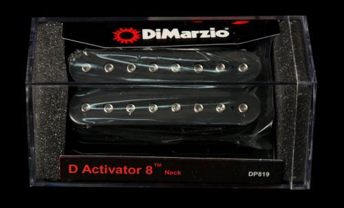 DiMarzio D Activator 8 Neck Humbucker Pickup (Black)