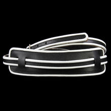 Jodi Head Vintage Old School Guitar Strap (Black/White)