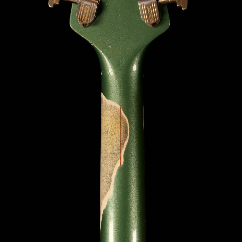 Gretsch Custom Shop Masterbuilt Stephen Stern '59 Falcon Heavy Relic Electric Guitar Sage Green Metallic — 8