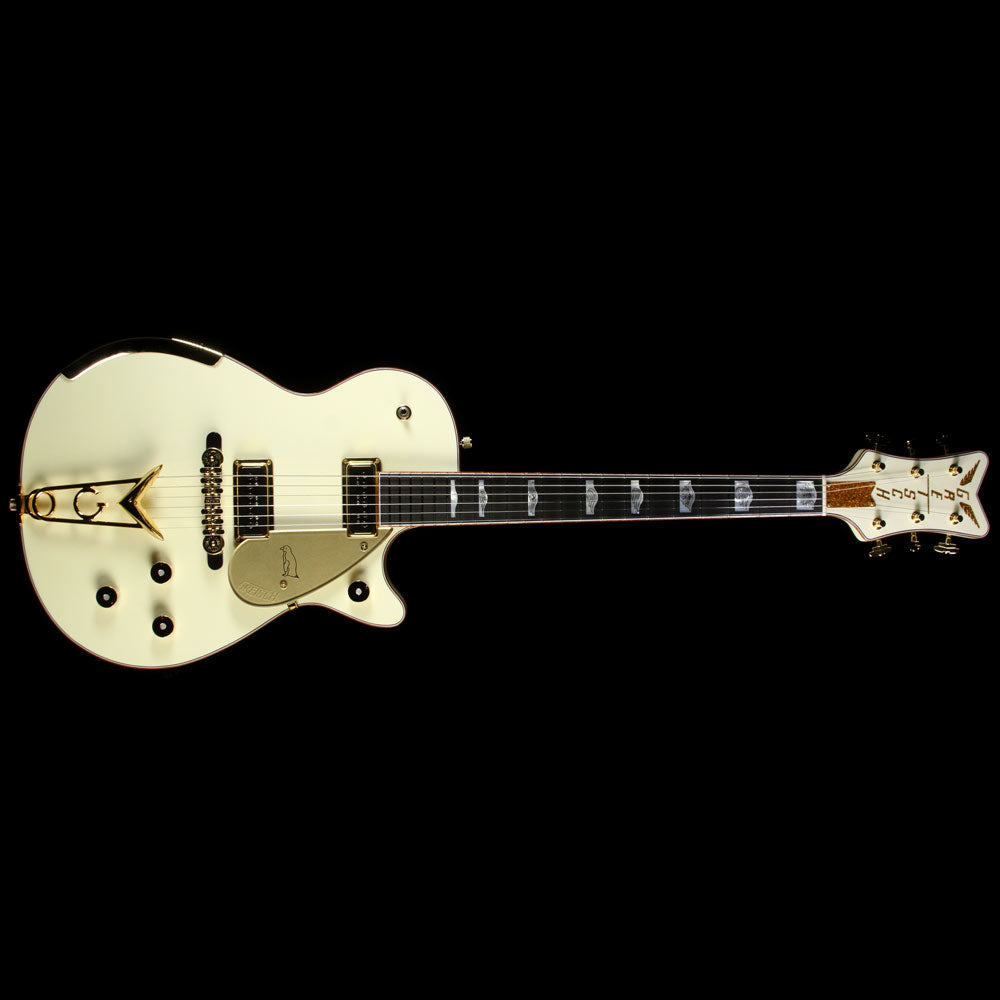Gretsch Custom Shop Masterbuilt Stephen Stern  '57 Penguin Electric Guitar Vintage White — 2