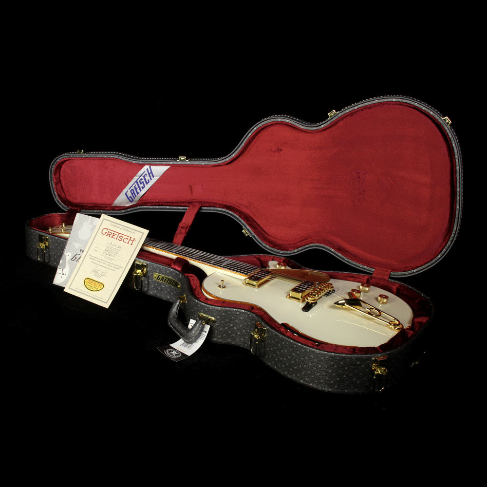 Gretsch Custom Shop Masterbuilt Stephen Stern  '57 Penguin Electric Guitar Vintage White — 5