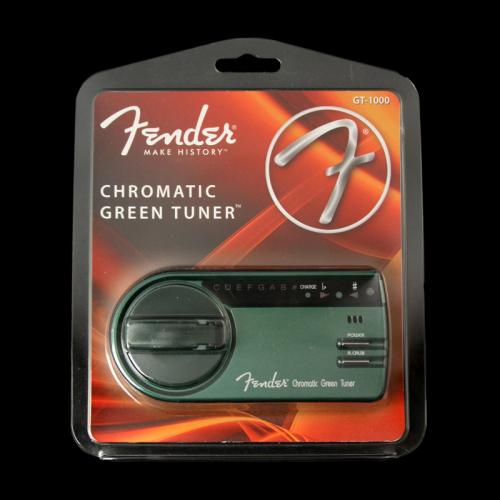 Fender GT-1000 Battery-Free Green Chromatic Tuner