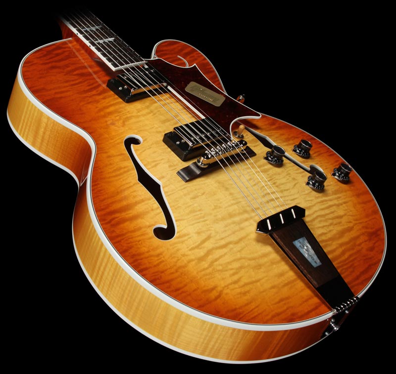 Used 2014 Gibson Custom Shop Tal Farlow Model Archtop Electric Guitar Iced Tea Burst — 1