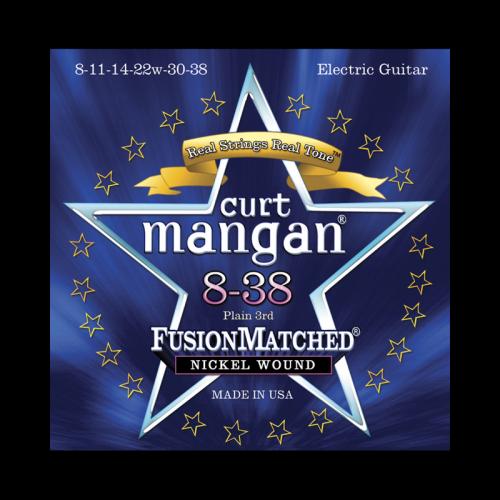 Curt Mangan Fusion Matched Nickel Wound Electric Strings (8-38)