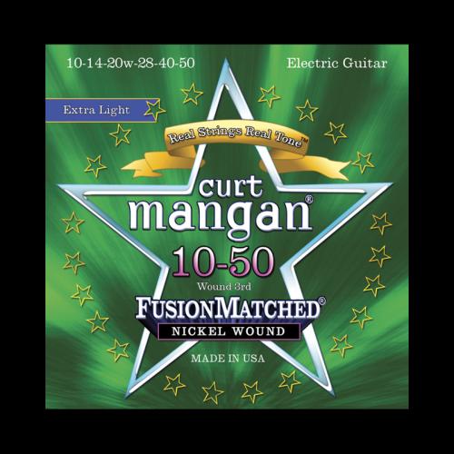 Curt Mangan Fusion Matched Nickel Wound Electric Strings (10-50)