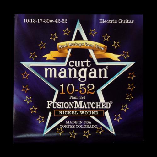 Curt Mangan Fusion Matched Nickel Wound Electric Strings (10-52)