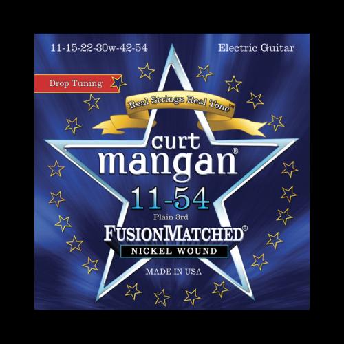 Curt Mangan Fusion Matched Nickel Wound Electric Strings (11-54)