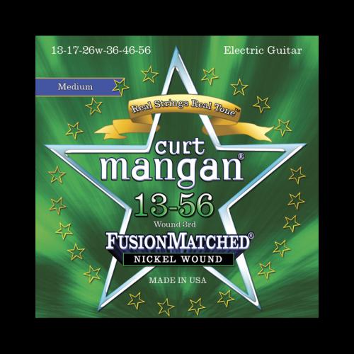 Curt Mangan Fusion Matched Nickel Wound Electric Strings (13-56)