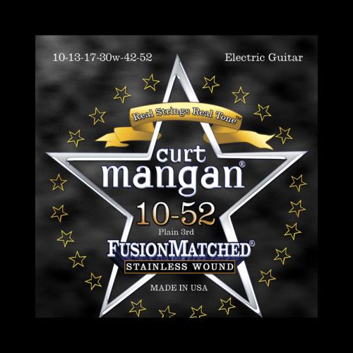 Curt Mangan Fusion Matched Stainless Wound Electric Strings (10-52)
