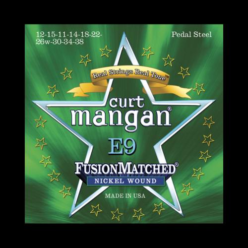 Curt Mangan Fusion Matched Nickel Wound Pedal Steel Strings (12-38)
