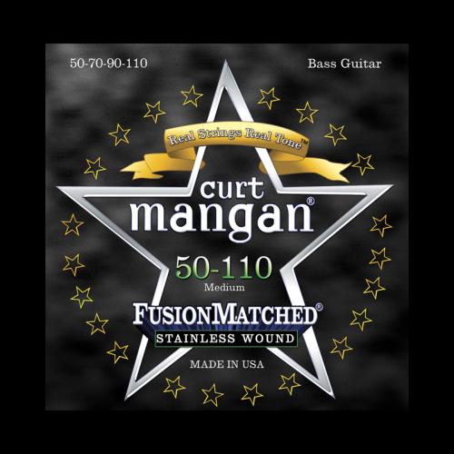 Curt Mangan Fusion Matched Stainless Wound Bass Strings (50-110)