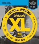 D'Addario Nickel Wound Double Ball End Strings (9-46)