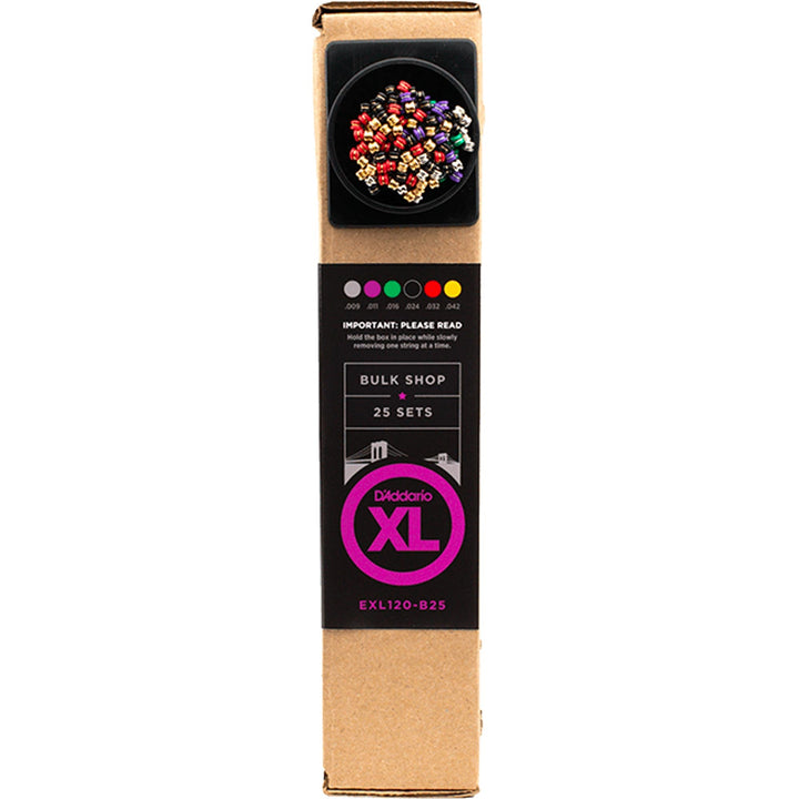 D'Addario Bulk Shop Nickel Wound Electric Strings Super Light 9-42