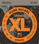 D'Addario Pure Nickel Electric Strings Regular 10-45