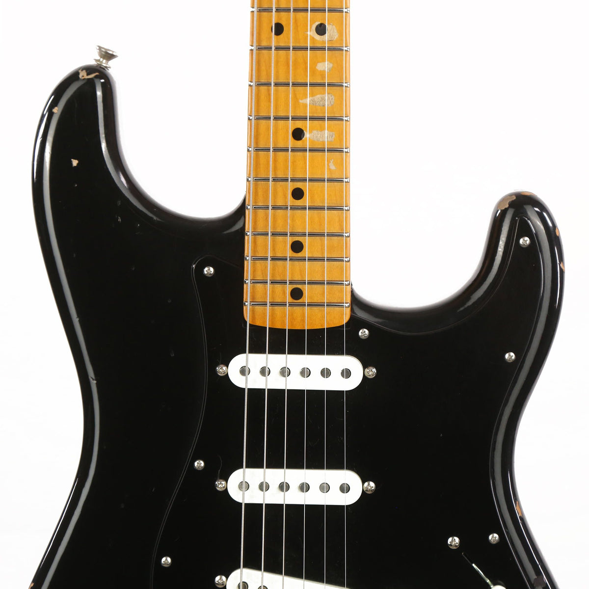 Fender Custom Shop David Gilmour Stratocaster Relic Black — 6