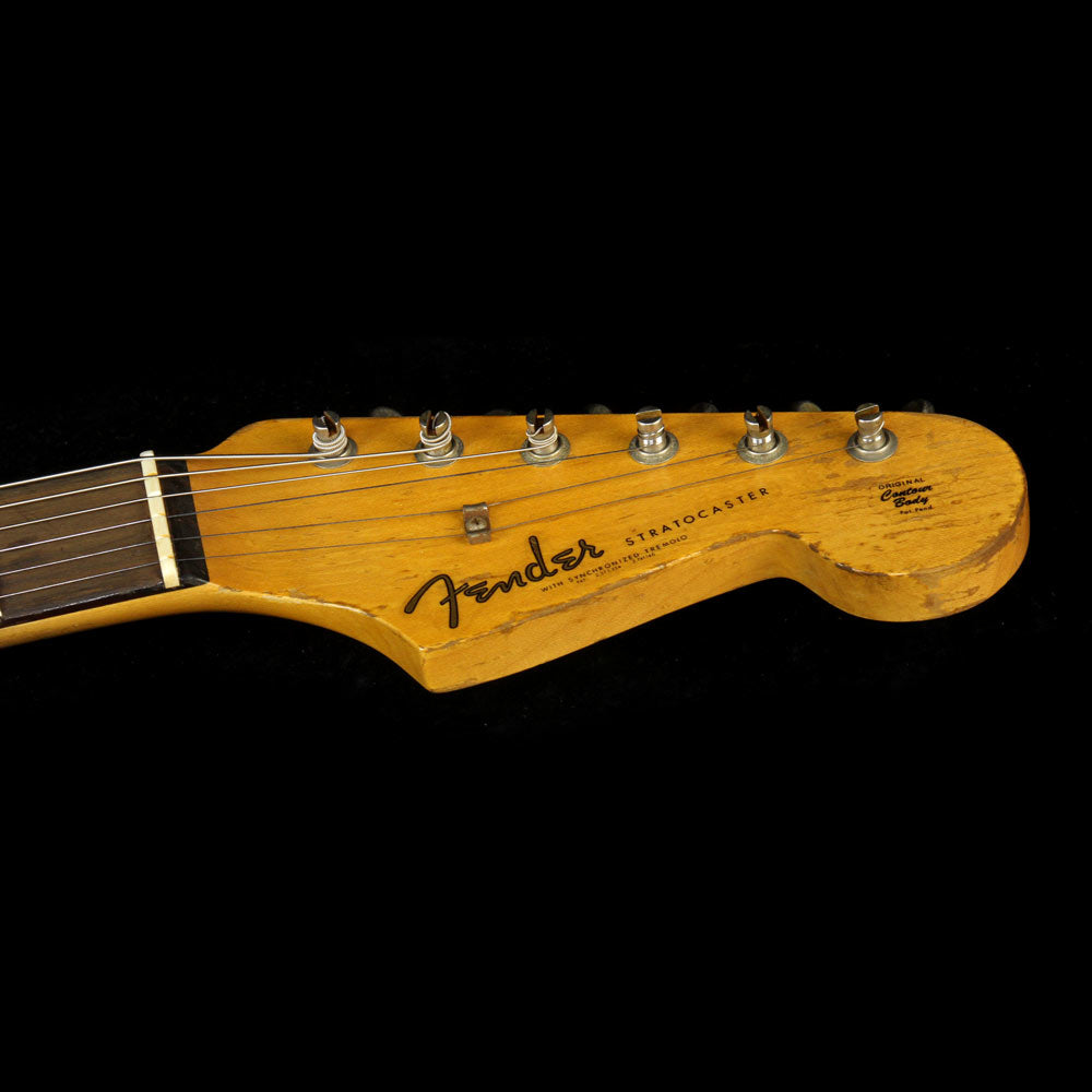 Fender Custom Shop Exclusive Masterbuilt '62 Stratocaster Ultimate Relic Electric Guitar Surf Green — 4