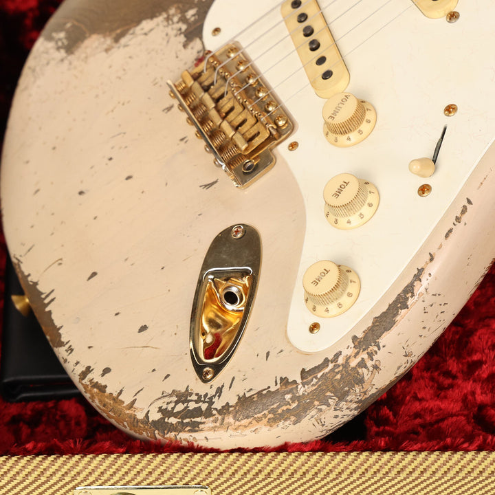 Fender Custom Shop 1957 Stratocaster Ultimate Relic Masterbuilt Jason Smith Vintage Blonde