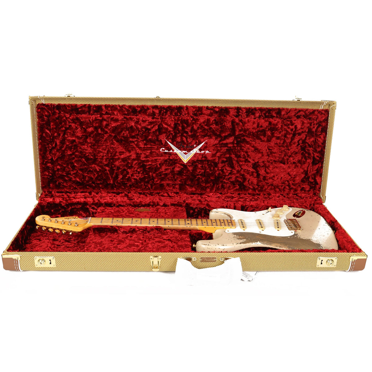 Fender Custom Shop 1957 Stratocaster Ultimate Relic Masterbuilt Jason Smith Vintage Blonde — 12