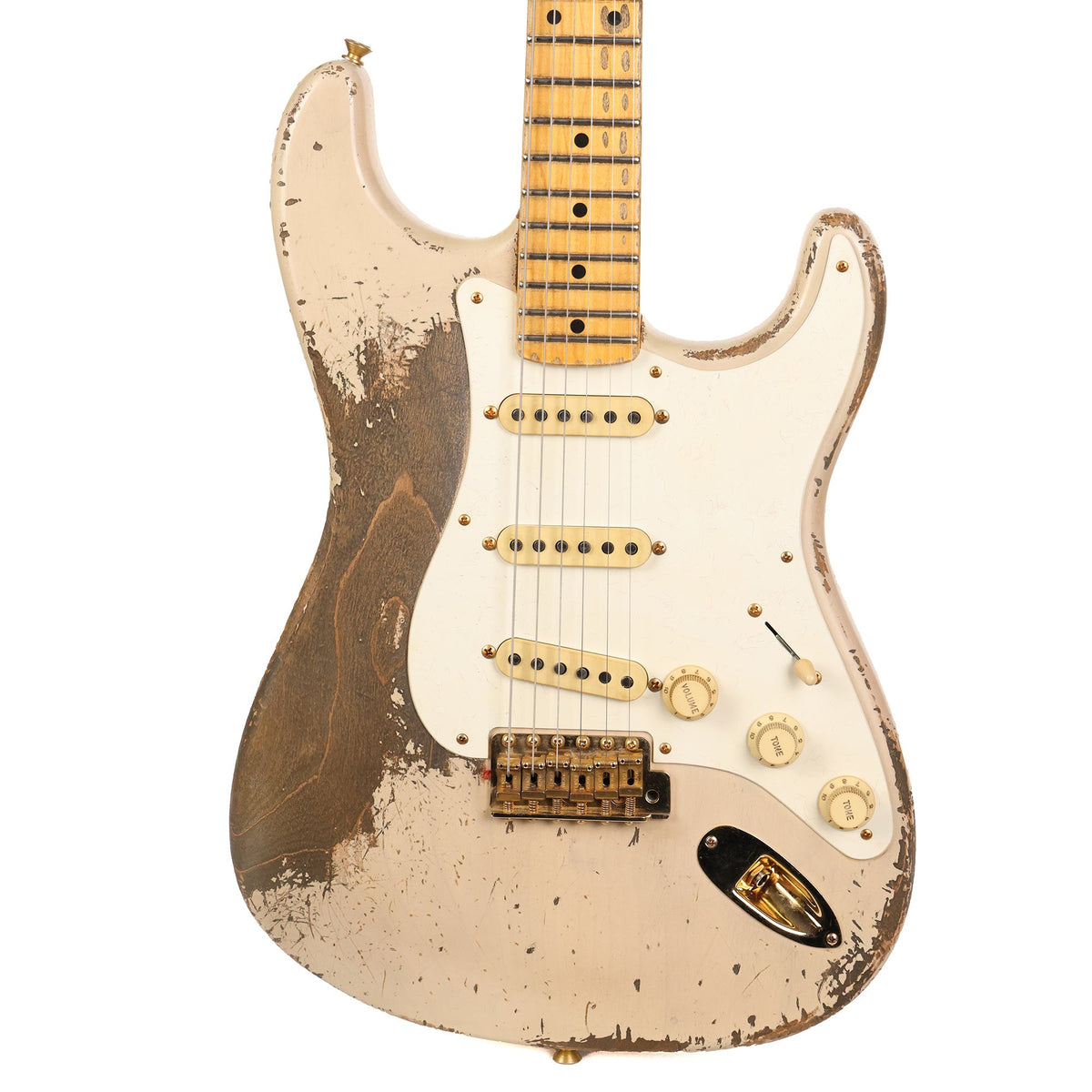 Fender Custom Shop 1957 Stratocaster Ultimate Relic Masterbuilt Jason Smith Vintage Blonde — 1