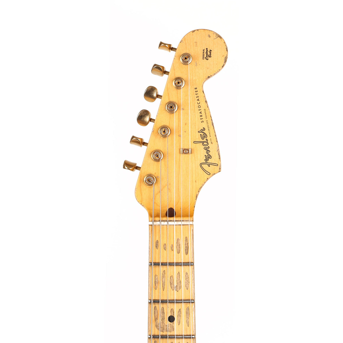 Fender Custom Shop 1957 Stratocaster Ultimate Relic Masterbuilt Jason Smith Vintage Blonde — 4