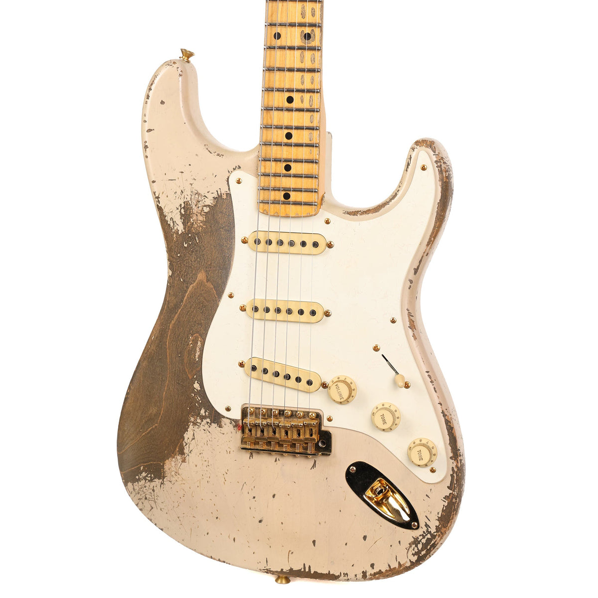 Fender Custom Shop 1957 Stratocaster Ultimate Relic Masterbuilt Jason Smith Vintage Blonde — 6