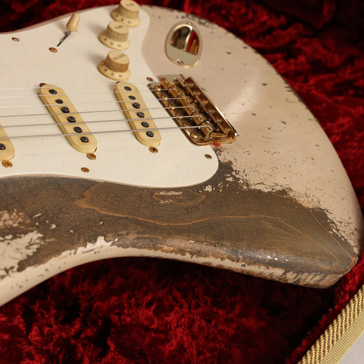 Fender Custom Shop 1957 Stratocaster Ultimate Relic Masterbuilt Jason Smith Vintage Blonde — 8