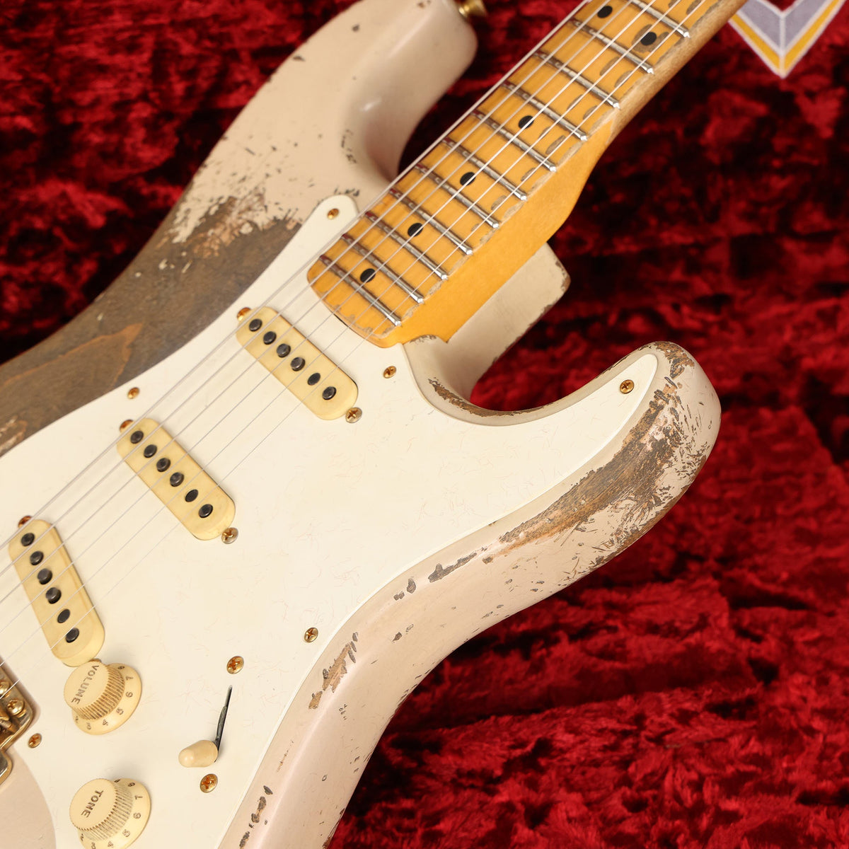 Fender Custom Shop 1957 Stratocaster Ultimate Relic Masterbuilt Jason Smith Vintage Blonde — 9